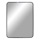 Smith - miroir - noir - aluminium et verre - 50x70 cm